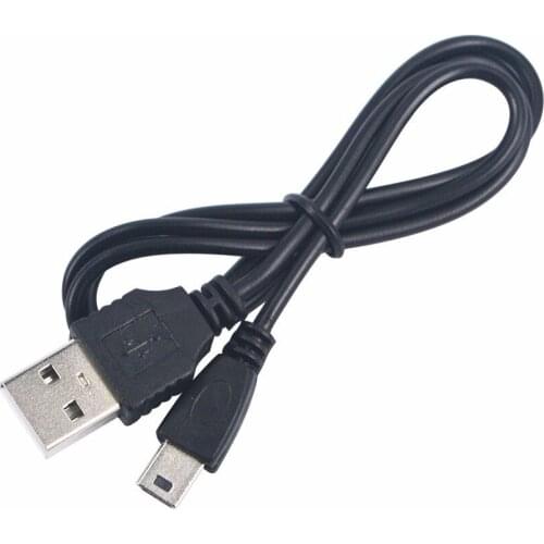 5 Pcs/lot 80cm USB 2.0 A Male To Mini 5 Pin B Data Charger Charging Cable Cord Adapter 5TLR Mini USB Adapter for MP3 MP4 Player