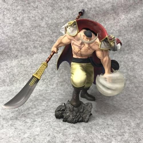 Anime One Piece Portrait Of Pirates Whitebeard Pirates Edward Newgate Battle Ver. PVC Action Figure Collectible Model Toys Doll