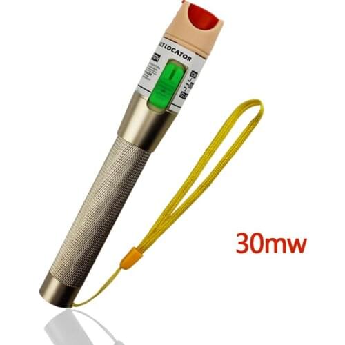 AU-30 Visual Fault Locator 30mW Optical fiber fault test Pen 25-30KM Fiber optic light source Visual Fault Locator Free shipping