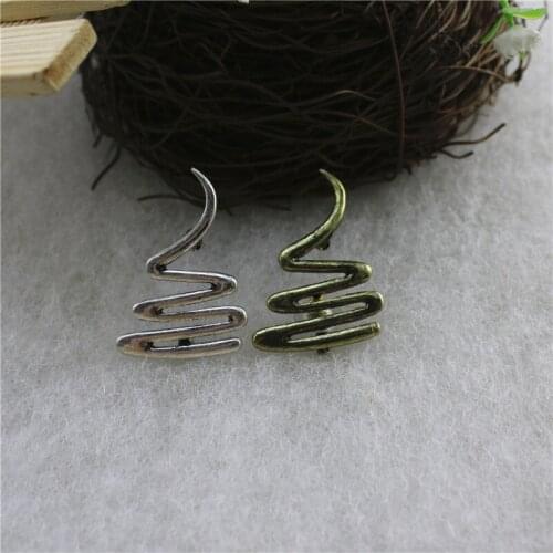 Free shipping Japanese Korean retro style elegant electroplating ancient gold ancient silver water corrugated personality brooch