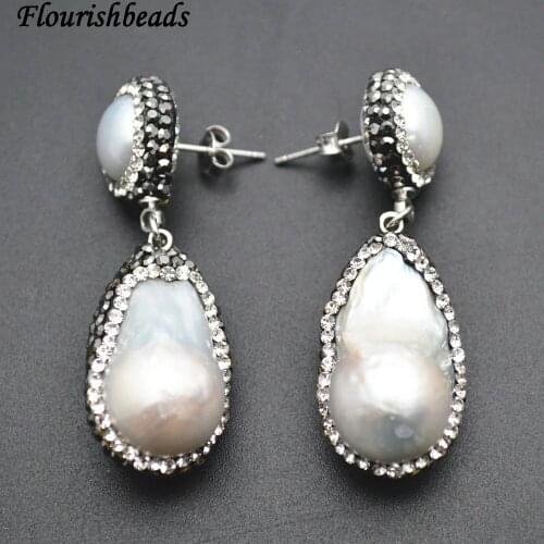 Серьги с жемчугом Flourishbeads China At AliExpress
