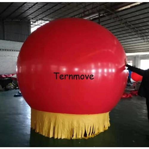 Chinese lantern PVC Helium balloon inflatable PVC advertising balloon promotion balloon air tight sky balloons