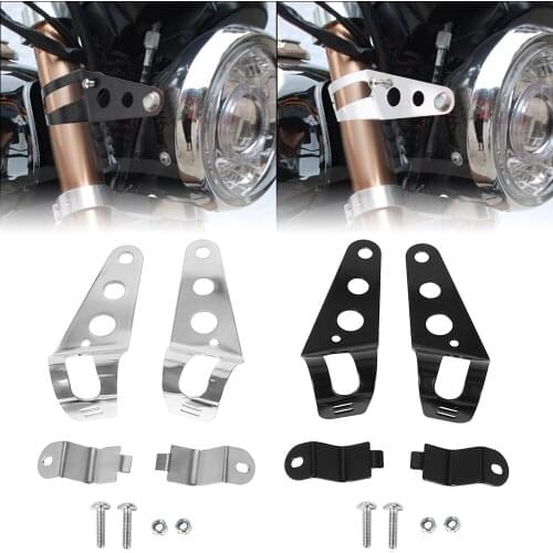 Motorcycle Headlight Headlamp Mount Bracket Fork Ear For Honda Kawasaki Suzuki Yamaha Triumph Ducati Harley with 28mm-34mm