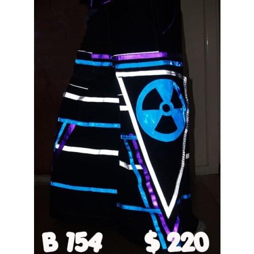 Fashion Bio Mark NEW Shuffle PHAT Pants Hose Carnival Dance Trousers Hardstyle Tanz Raver Ore Techno NEW