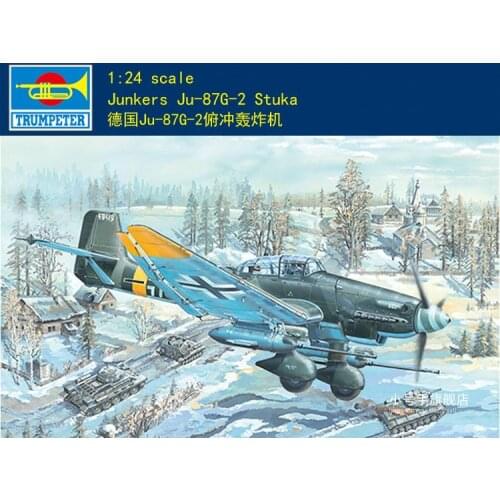 Trumpeter 02425 1/24 Junkers Ju-87g-2 Stuka model kit