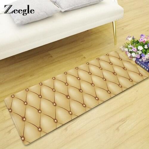Zeegle Floor Mat Absorbent Kitchen Area Rug Carpet For Living Room Non-slip Bath Mat In The Hallway Home Decor