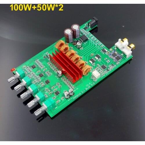 2020 New DC12-24V DP1A TPA3116 2.1 Digital Amplifier Board Subwoofer Bluetooth 5.0 APTX HD Luxury Digital Amplifier Board