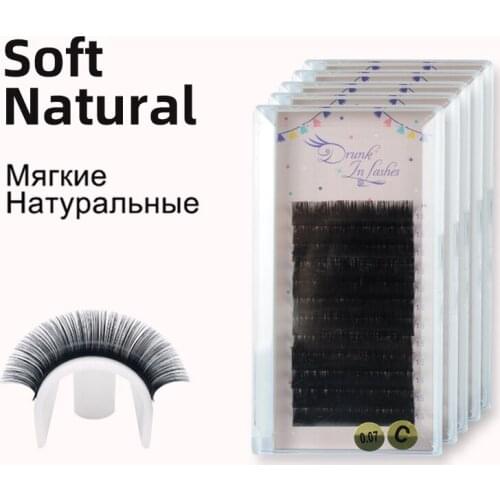 Maynice 5 Boxes 0.05/0.07/0.1/0.12/0.15/0.2/0.25 Eyelash Extension 8-15mm Individual Lashes Wholesale Eye Lash Extension