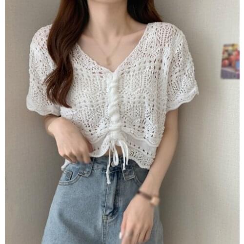 Женские укороченные футболки ROPALIA China At AliExpress