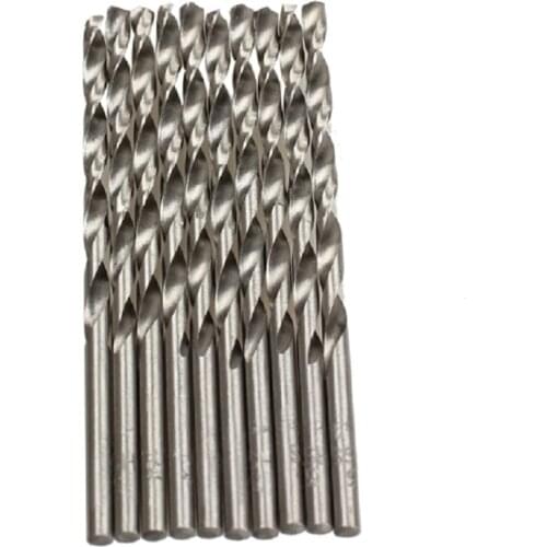 10PCS/Set HSS Twist Drill Bit Set Saw Set 3mm 60mm Long Micro HSS Twist Drilling Auger Bit for Electrical Drill Power Tools