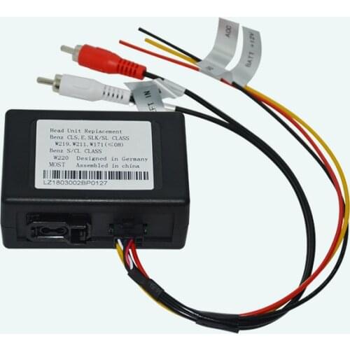 TPXINXIN Store Car Amplifier box for Benz MOST fiber box before make order send reques first