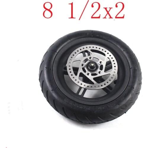 High Performance 8 1/2X2 Tube Tyre 8.5inh Wheel & Dis for Xiaomi Mijia M365 Electric Scooter Tire Replacement Inner Tube