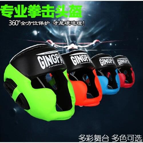 Boxing Head Guard Closed Type/Sparring Helmet/MMA/Muay Thai Kickboxing Brace/Head Protection Free Shipping