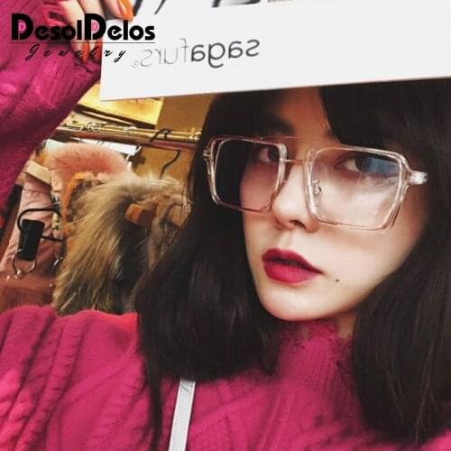 Ladies Square Sunglasses 2019 New Style Sun Glasses Brand Design Women Big Frame Eyewear For Outdoor Shades Goggles Oculos