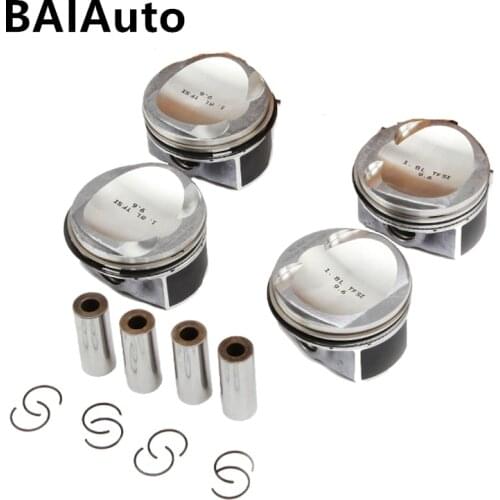 06H198151C 06H107065BS EA888 1.8TFSI Pin 21mm Modified Engine Piston Ring Set For Audi A3 A4 A5 TT VW Passat B6 CC Skoda Seat