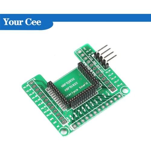 1 pc NRF52832/NRF51822 Minimum Test Board Adapter Plate