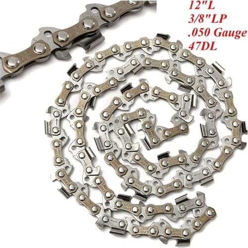 12 Ihch 30cm Chainsaw Chain Blade Homelite Super 2 Bandit Little Red XL 47DL 3/8LP .50 Gauge Chain Blade Power Tool Accessoriecs