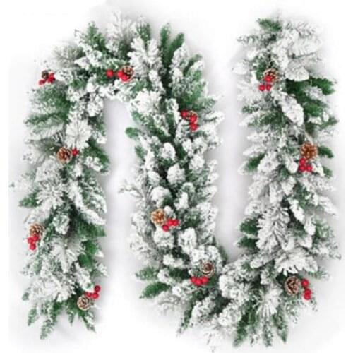 2.7m Encrypted Mixed Christmas Decoration Rattan Christmas Mall Decoration Door Hanging