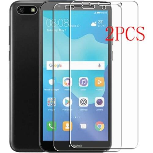 2PCS FOR Huawei Y5 lite High HD Tempered Glass Protective On Y5 Prime 2018 DRA-LX5 Screen Protector Film