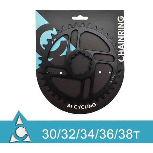 3mm offset MTB Direct Mount Round Chainring Narrow Wide AL7075-T6 30T / 32T / 34T / 36T / 38T For SRAM GXP Chainwheel