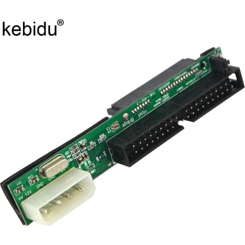 30PCS Sata to IDE Adapter Converter 2.5 Sata Female to 3.5 inch IDE Male 40 pin port 1.5Gbs Support ATA 133 100 HDD CD DVD