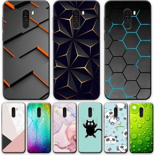For xiaomi Pocophone F1 Case for xiaomi Poco F1 Case Silicone Soft TPU Phone Case For xiaomi Pocophone F1 Global F 1 Case Cover