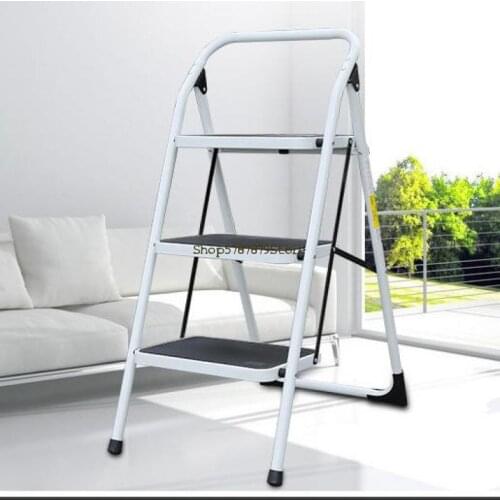 Two Or Three Step Foldable Herringbone Portable Small Building Step Stool Pedal Antiskid Climbing Car Washing