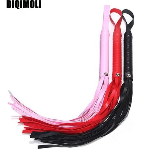 Erotic Horsewhip Flogging and Training Sex Slaves Sex Toys Whips for Fetish Sexual Partner Flirt BDSM Games Spanking Masochists