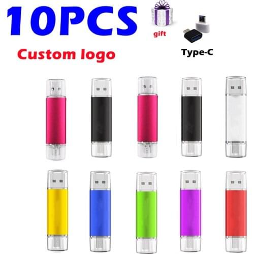 Phone Available USB Drive 32GB 16GB 8GB Multifunction USB Flash Drive USB 2.0 Pendrive 4GB USB Pen Drive (Over 10 PCS Free LOGO)