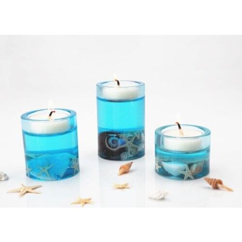 Candle Holders Crystal Epoxy Resin Mold Candle Tray Candleholder Silicone Mould