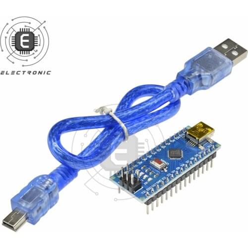 Nano 3.0 Controller Soldering CH340 USB Driver ATMEGA328P Mini USB With Cable Weld For Arduino