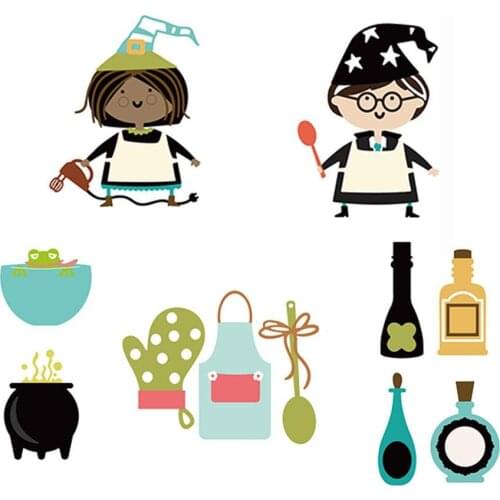 Kitchen Tools Metal Cutting Dies Stencil DIY Scrapbook Embossing DIY Craft Dies For Photo Album Paper Card Metal Cutting Dies