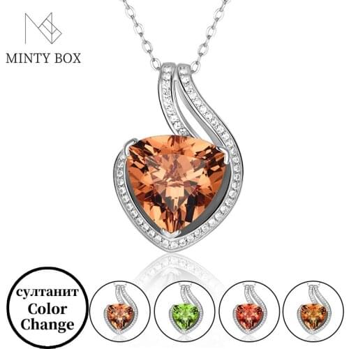 Minty Box Charm Pendants