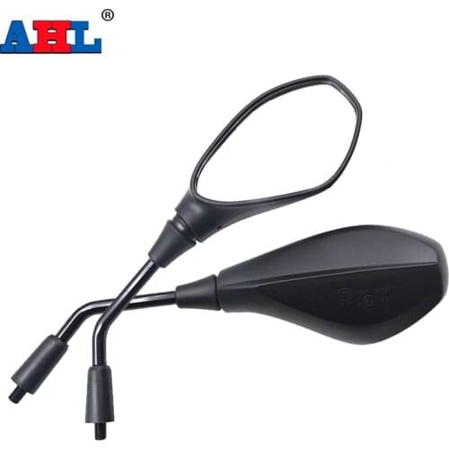 AHL Motorcycle Mirror Scooter E-Bike Rearview Mirrors Electrombile Back Side Convex Mirror For Benelli TNT300 BJ300GS BN302 302S
