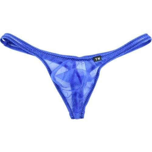 Tm new mens transparent T-shirt sexy gay underwear mesh breathable comfortable mens T-shirt T-pants