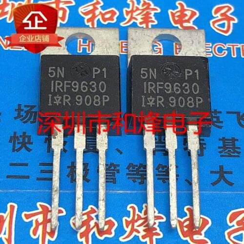 Original 5pcs/ IRF9630 TO-220 200V 6.5A
