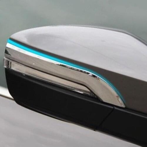 Car rear view mirror cover,auto rear mirror trim for skoda octivia A7 2015 2016,abs chrome, 2pc/lot,car styling