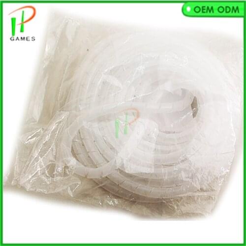 10 meter 10mm package line pipe white winding line management set line protective sleeve pipe winding wire