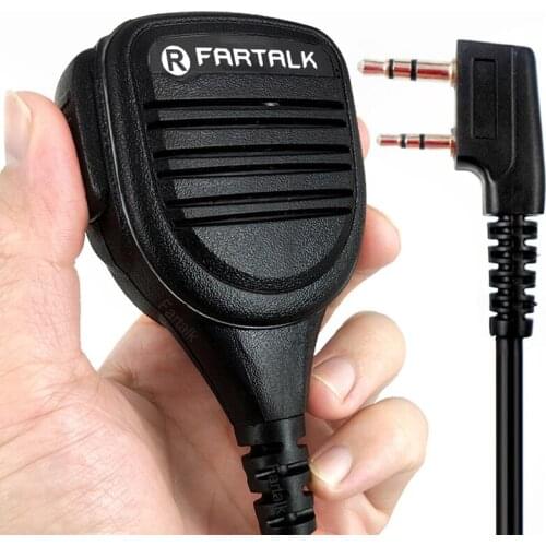 PTT Handheld Microphone Speaker MIC for Baofeng UV5r UV-5R UV-82 BF-888S GT-3TP Kenwood TK-3107 HYT Walkie Talkie Two Way Radio