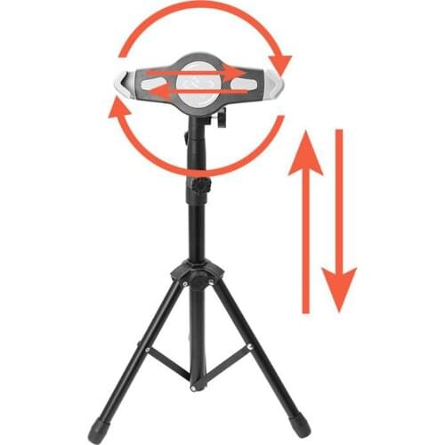 360° Pad Tripod Stand Clamp 20.5-32cm Video Recording Adjustable Durable
