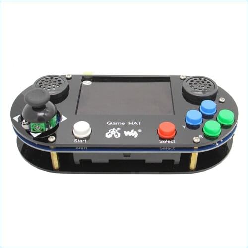 S Robot Raspberry Pi 4 / 3 B+Plus / 3B / Zero W RetroPie Game HAT Console Gamepad with 480 x 320 3.5 inch IPS Screen RPI122