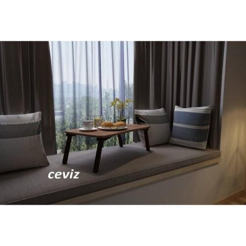 Food Service Table Folding Legs Laptop Notebook Study Desk breakfast table modern organizer stylish small