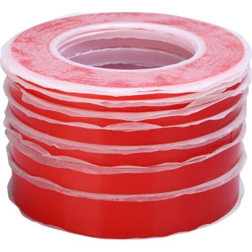 1 Roll 12MM 15MM 20MM Adhesive Tape Heat Resistant Double-Sided Transparent Clear Sticker For Phone LCD Repair Tool 25M length