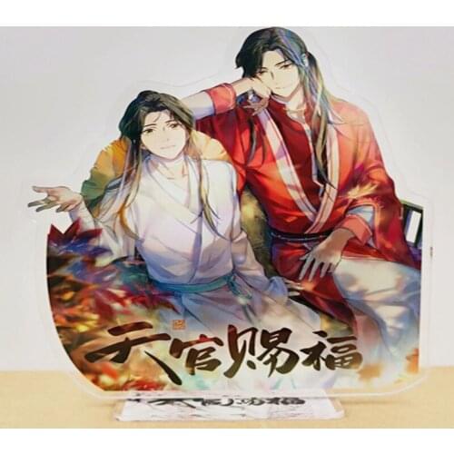 Tian Guan Ci Fu Xie Lian Hua Cheng Anime Acrylic Stand Figure Desktop Decoration Collection Model Toy Cosplay