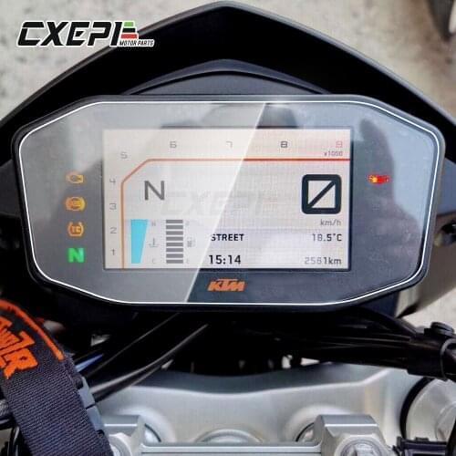 2 PCS Motorcycle Cluster Scratch Protection Film Cluster Screen Protector For KTM 890 Duke R 2020