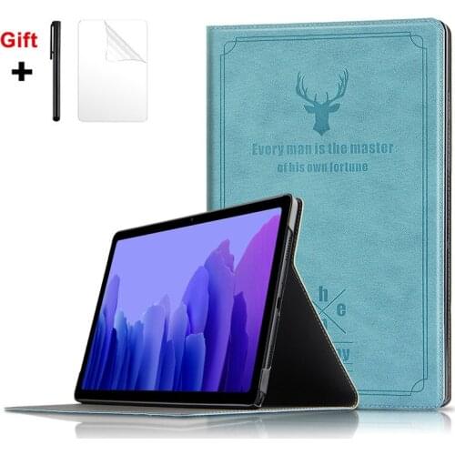 For Samsung Galaxy Tab A7 10.4 T500 Tablet Case Protector Cover For Samsung Galaxy Tab A7 10.4 2020 Case + Film+Pen