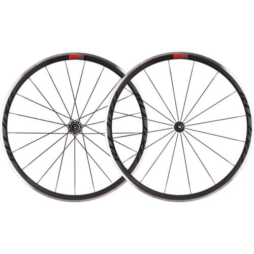 2021 Super Loud RUJIXU 700C 30mm road wheel straight flat spoke aluminum alloy bicycle rim brake front 16 holes rear 21holes
