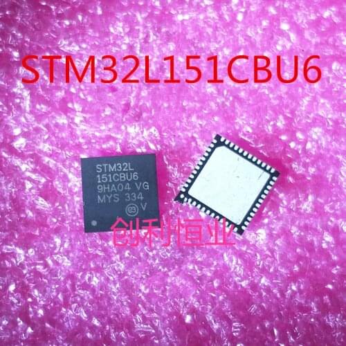 5PCS/LOT STM32L151CBU6 QFN-48 100% New orginal