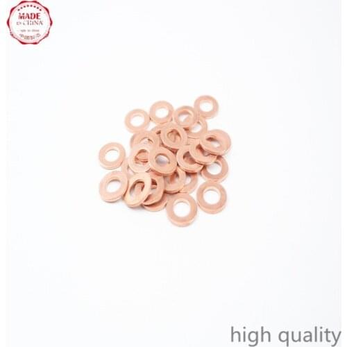 50pcs/lot F00VC17502 7-15-thickness 1.0mm and F00VC17503 7-15-thickness 1.5mm Fuel injector oil nozzle outer gasket