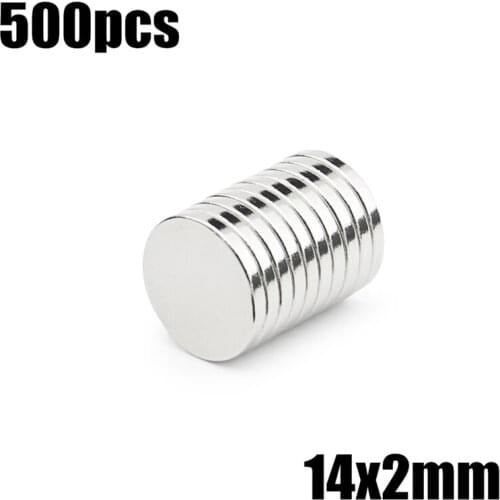 500pcs magnets (specification:14 2 )Super Powerful Strong Rare Earth Neodymium Magnet N35 Magnets